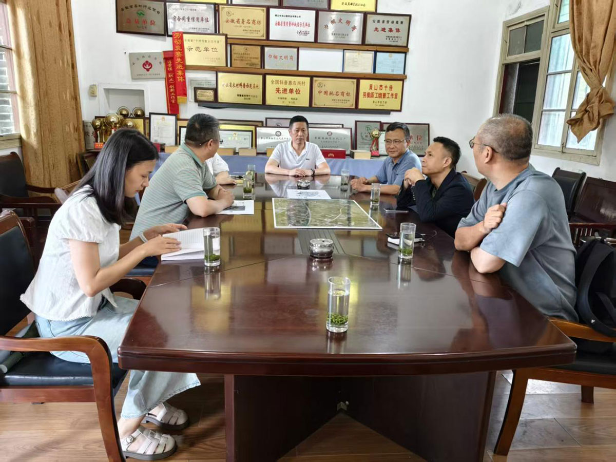 江蘇外聯(lián)采考察團(tuán)到實(shí)驗(yàn)茶場考察，共商茶產(chǎn)業(yè)合作新藍(lán)圖